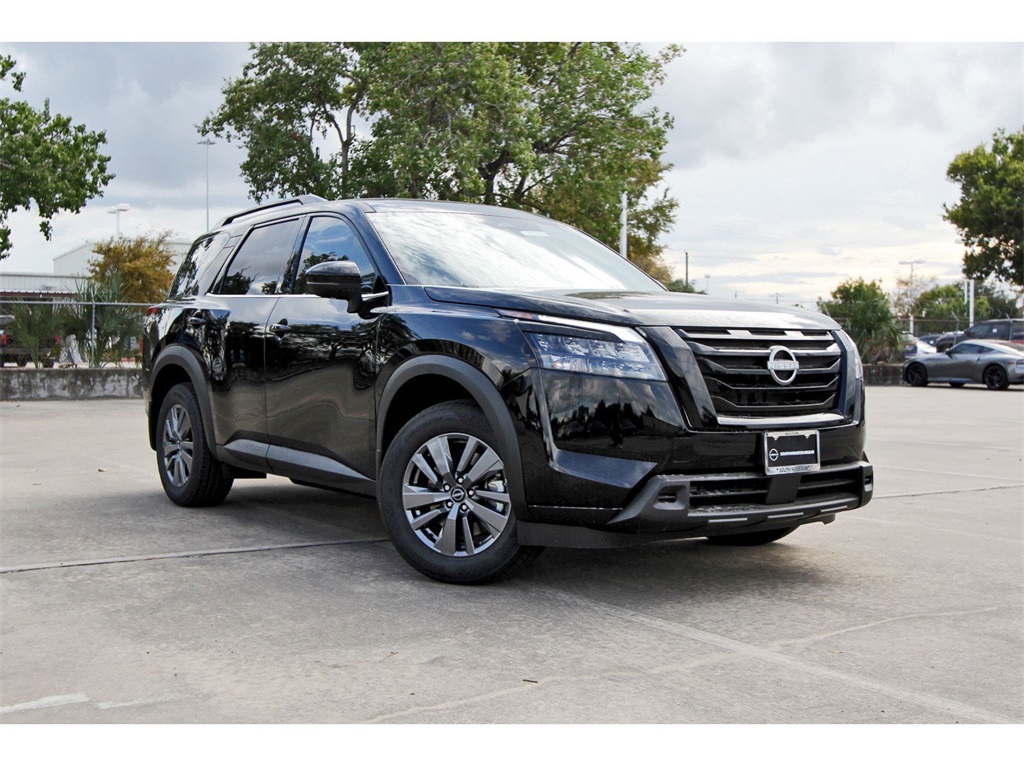 2025 Nissan Pathfinder SV Black at South Houston Nissan
