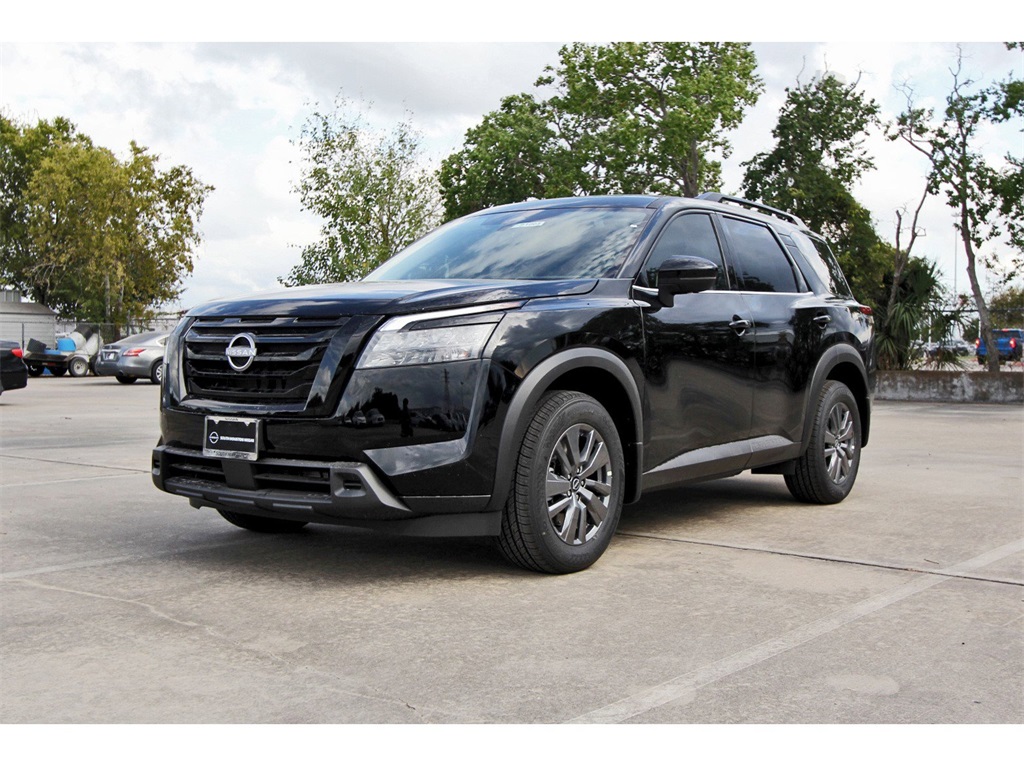 2025 Nissan Pathfinder SV Black at South Houston Nissan