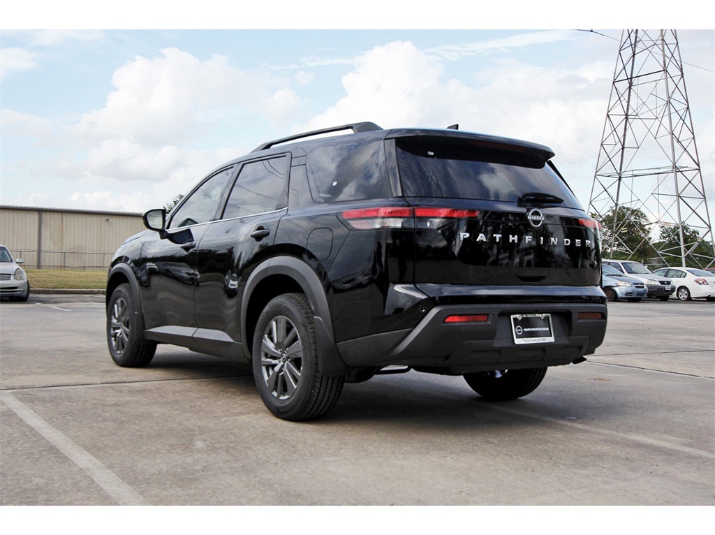 2025 Nissan Pathfinder SV Black at South Houston Nissan