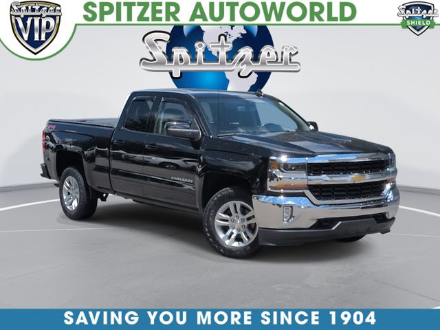 Black 2019 Chevrolet Silverado 1500 Pickup Truck Four-Wheel Drive Automatic