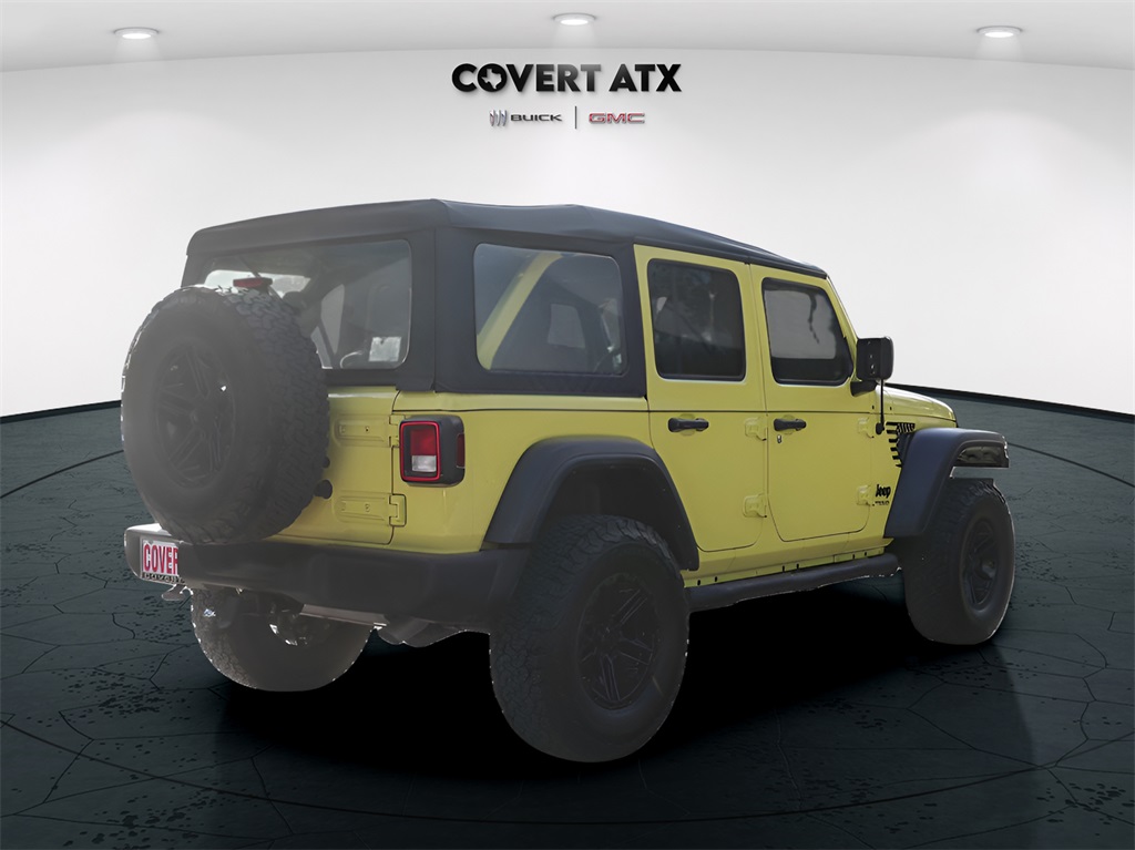 Used Car 2022 Jeep Wrangler  Unlimited Sport For Sale Under $35,000 In Austin, Texas
