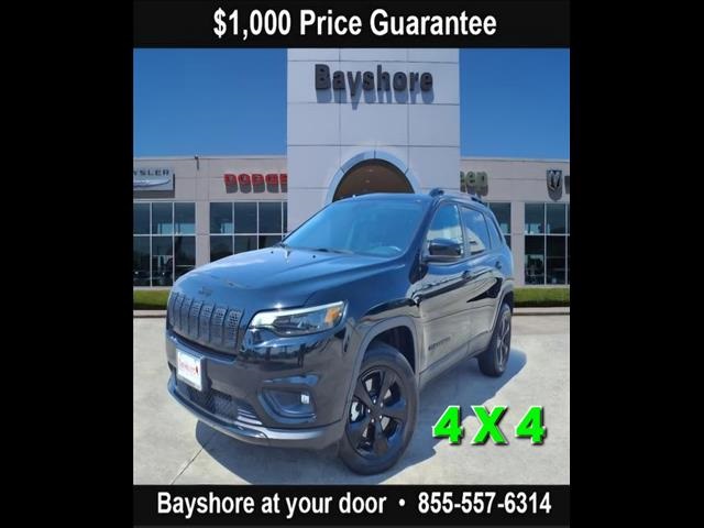 2021 Jeep Cherokee Altitude Black at DeMontrond Gulf Freeway