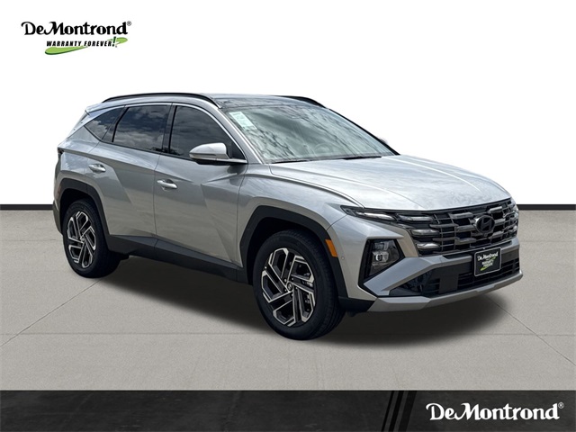 2025 Hyundai Tucson Hybrid Limited Silver at Baytown Hyundai