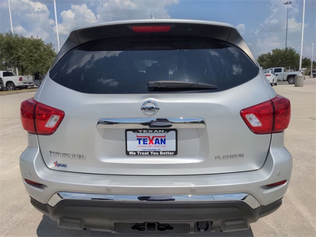 2020 Nissan Pathfinder Platinum Silver at Bravo Nissan