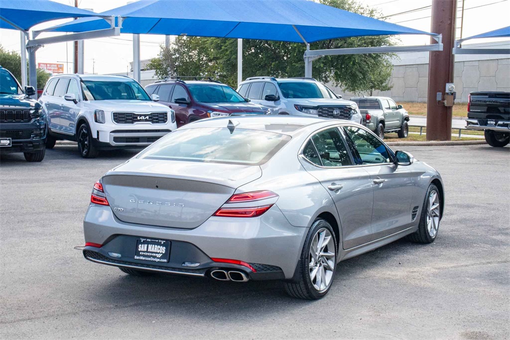 Used Car 2022 Genesis G70  2.0t For Sale Under $30,000 In San Marcos, Texas