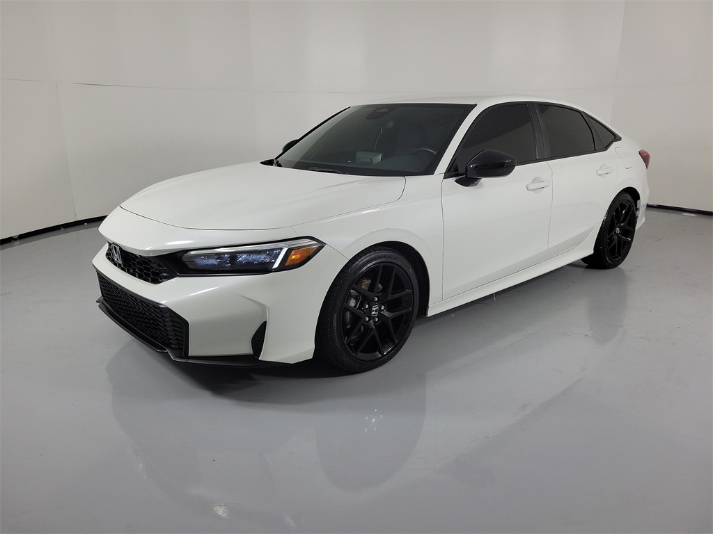 2025 Honda Civic Sport Black at Classic Honda Galveston