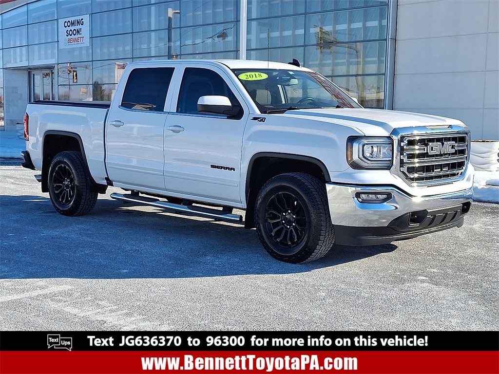 2018 GMC Sierra 1500 SLE Crew Cab 4WD