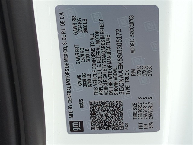 2025 Chevrolet Silverado 1500 WT for sale at PATRIOT CHEVROLET OF LIMERICK