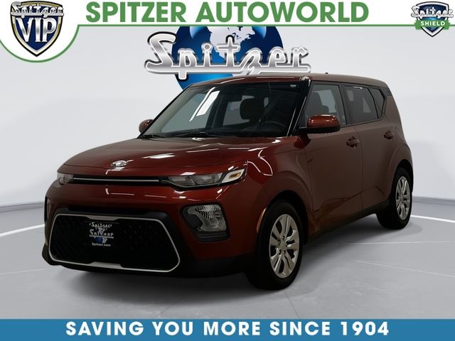 Mars Orange 2020 Kia Soul LX FWD SUV / Crossover Front-Wheel Drive Continuously Variable Transmission
