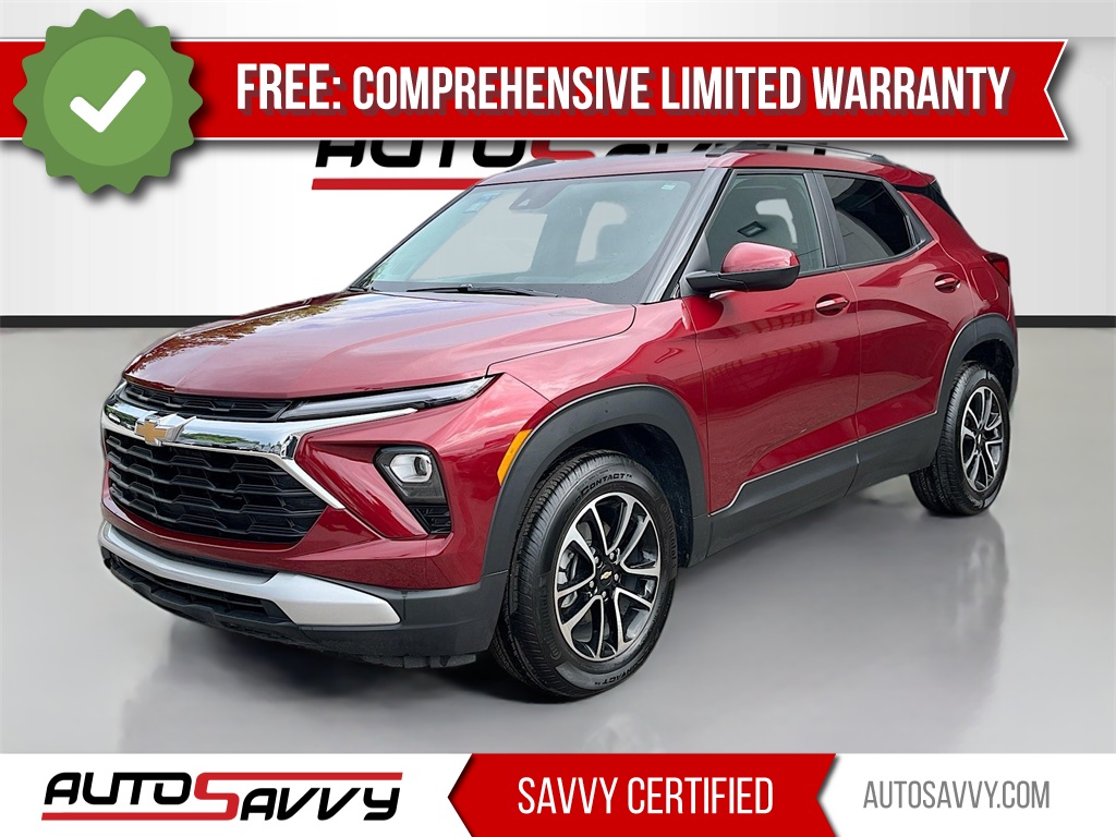 2024 Chevrolet TrailBlazer LT Red at AutoSavvy Houston Northwest