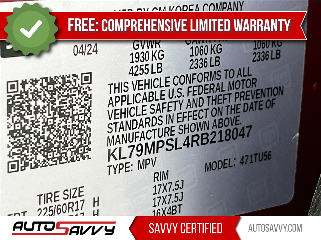 2024 Chevrolet TrailBlazer LT Red at AutoSavvy Houston Northwest