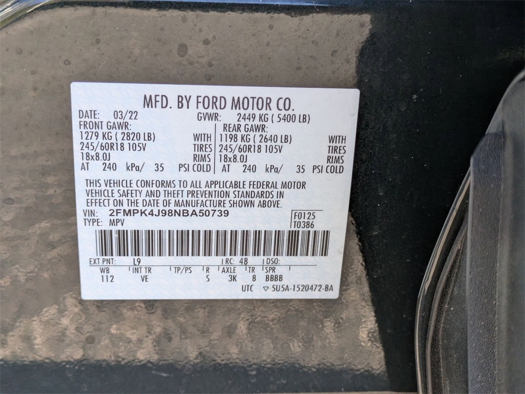 Used 2022 Ford Edge For Sale in Findlay, OH