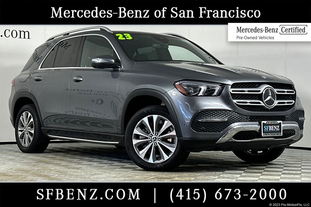 Selenite Gray Metallic 2023 Mercedes-Benz GLE 350 4MATIC SUV / Crossover All-Wheel Drive 9-Speed Automatic