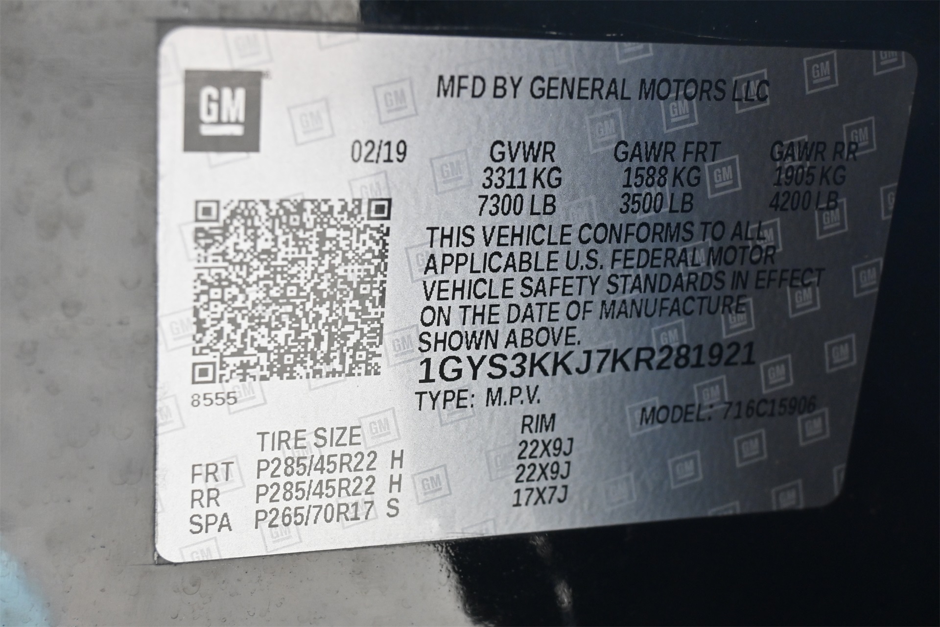 2019 Cadillac Escalade ESV Platinum Edition Black at Tom Peacock Cadillac