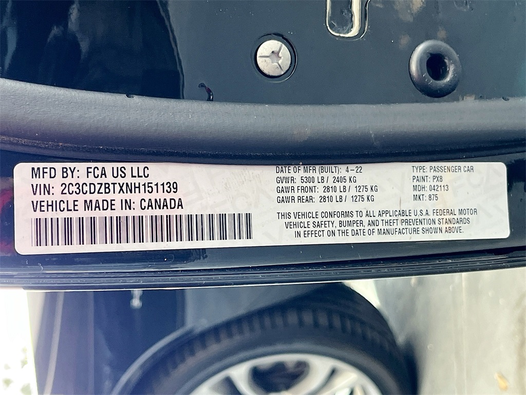 2022 Dodge Challenger R/T Black at Big Star Buick GMC