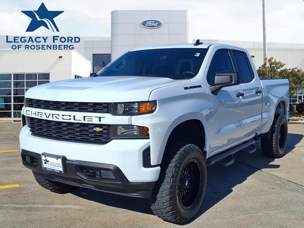 2020 Chevrolet Silverado 1500 Custom White at Cook Ford