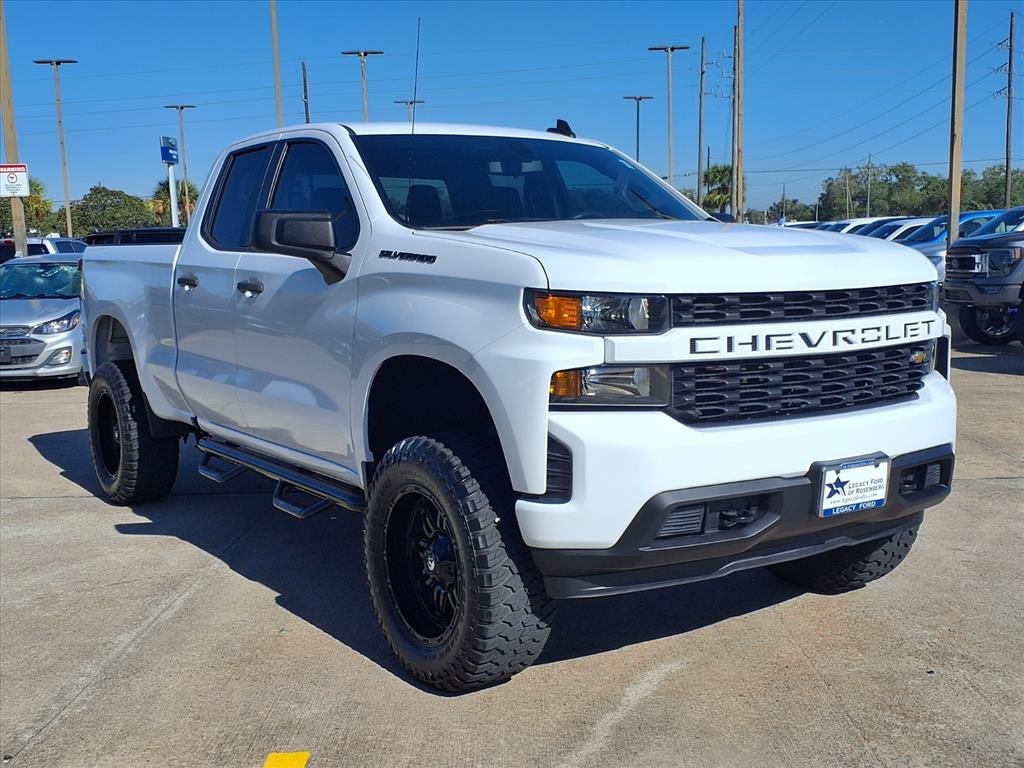 2020 Chevrolet Silverado 1500 Custom White at Cook Ford
