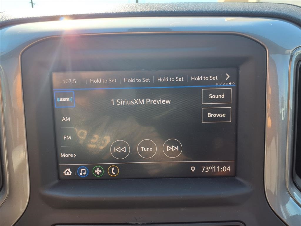 2020 Chevrolet Silverado 1500 Custom White at Cook Ford