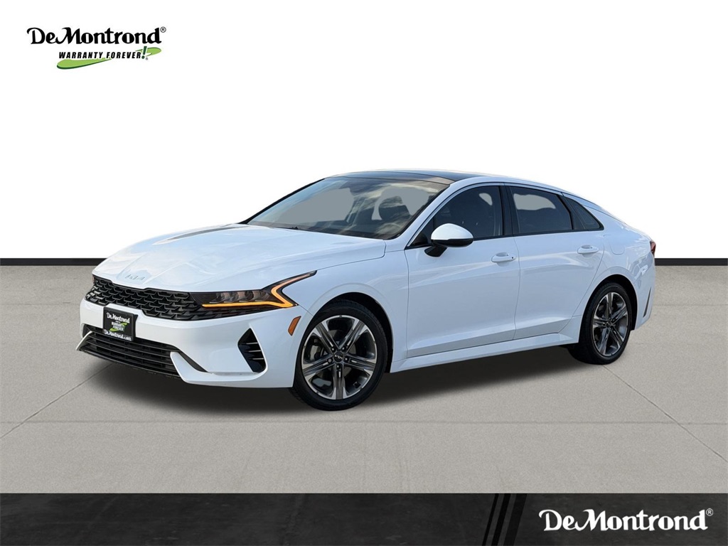 2023 Kia K5 EX White at Joe Myers Mazda Kia