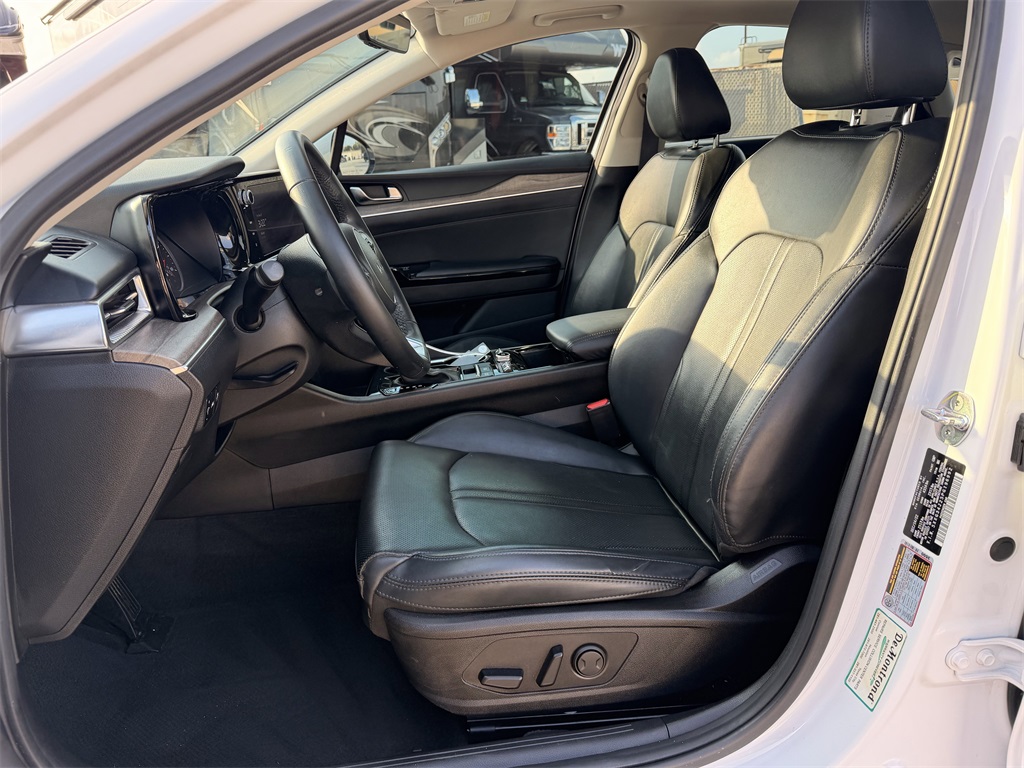 2023 Kia K5 EX White at Joe Myers Mazda Kia