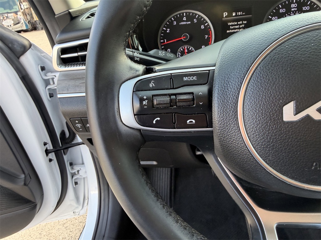 2023 Kia K5 EX White at Joe Myers Mazda Kia