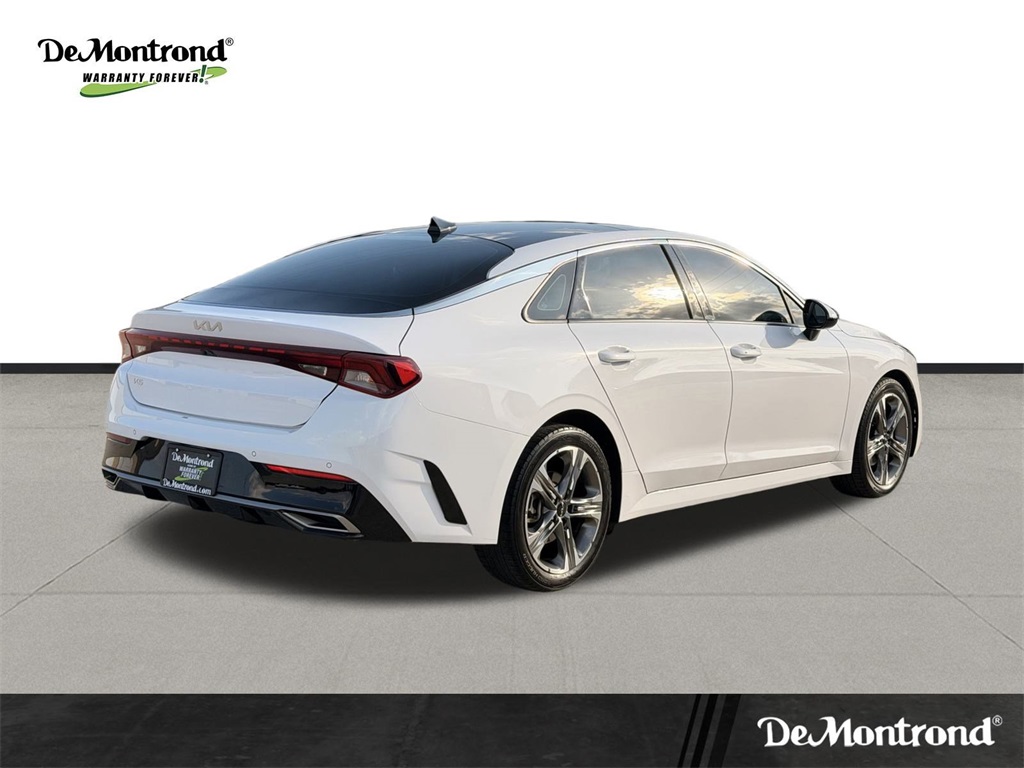 2023 Kia K5 EX White at Joe Myers Mazda Kia