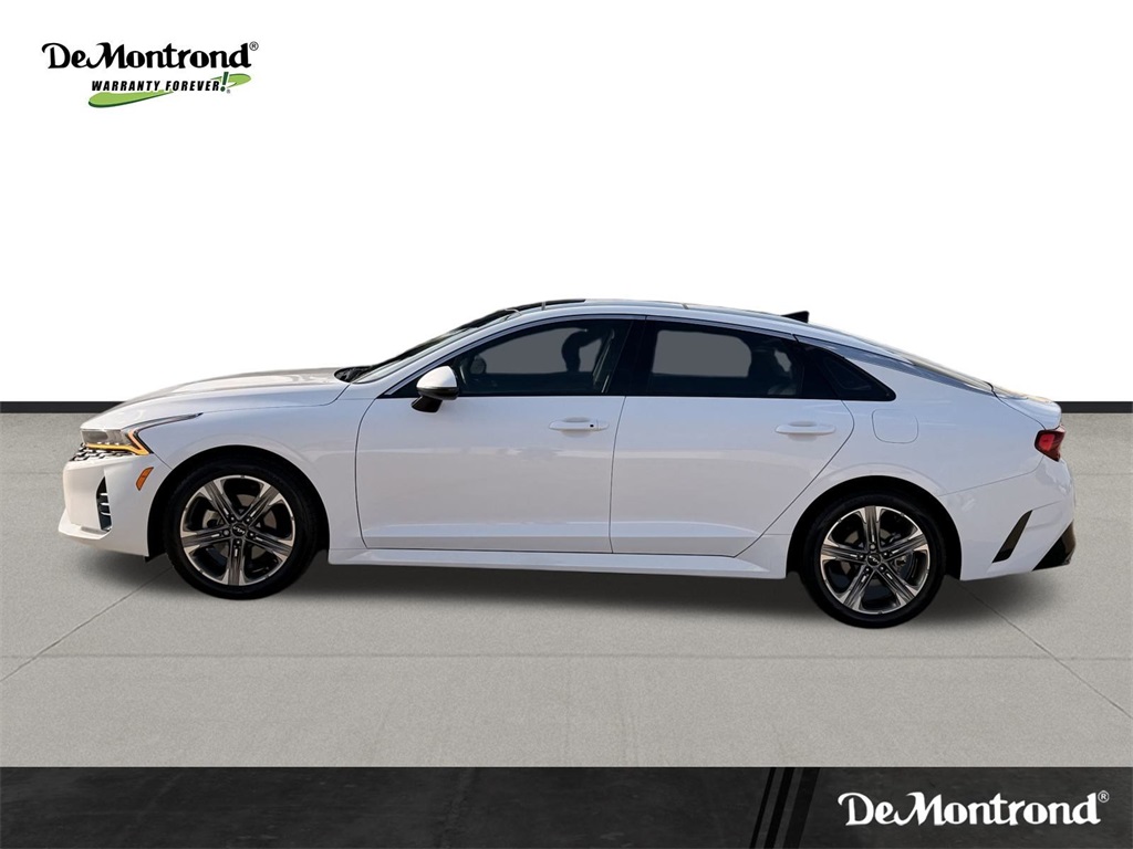 2023 Kia K5 EX White at Joe Myers Mazda Kia