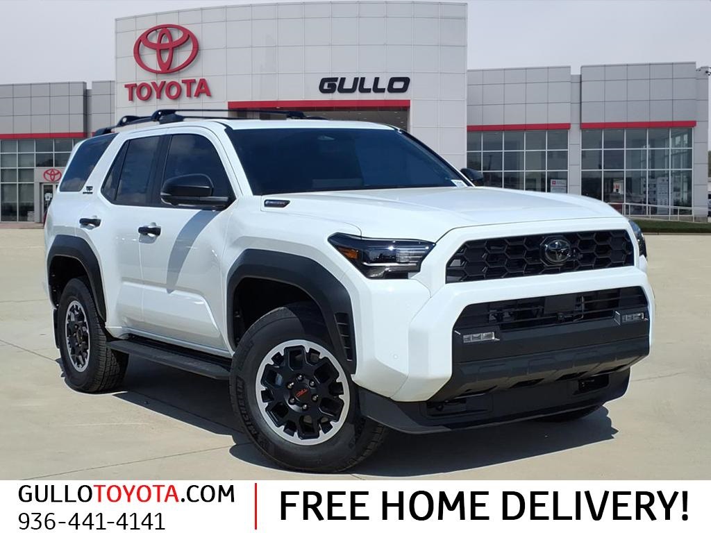 2025 Toyota 4Runner i-FORCE MAX Hybrid TRD Off Road Premium White at Don McGill Toyota