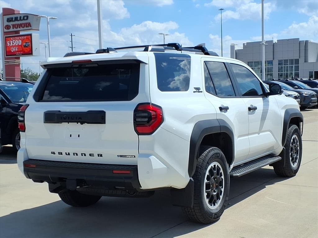2025 Toyota 4Runner i-FORCE MAX Hybrid TRD Off Road Premium White at Don McGill Toyota