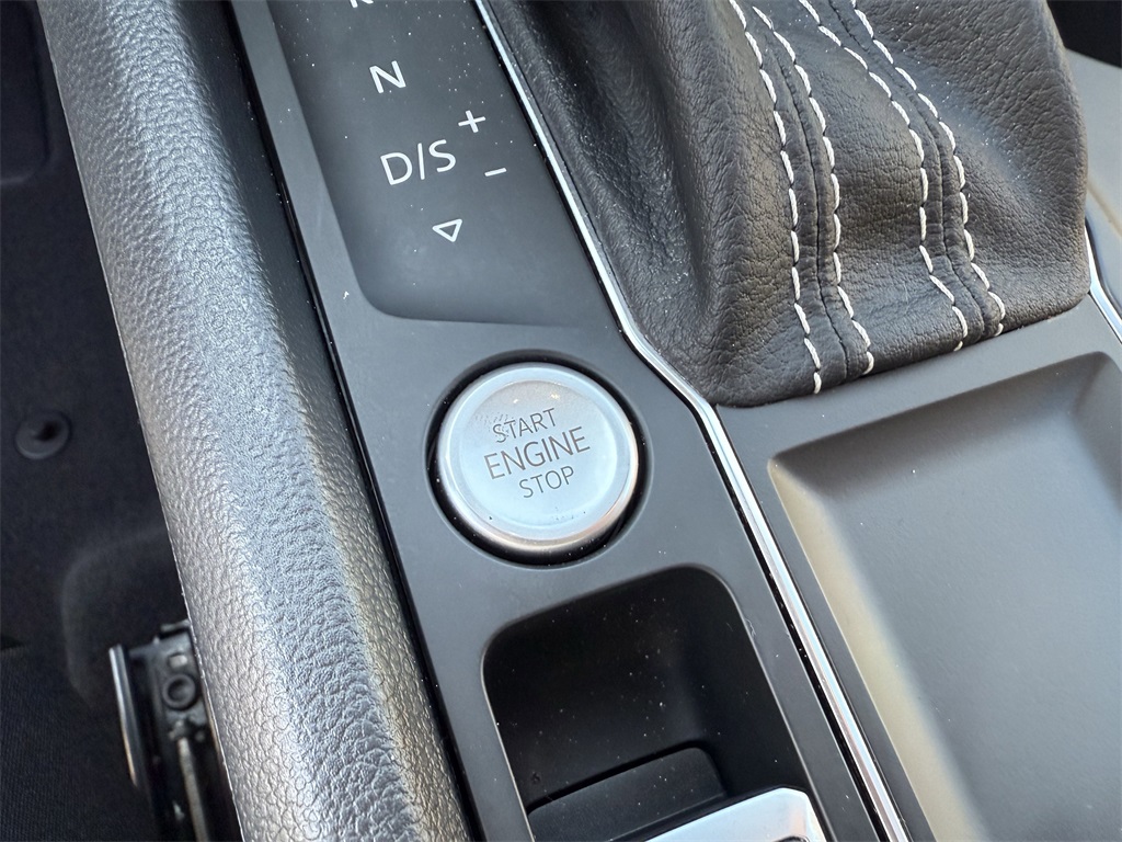 2021 Volkswagen Atlas Cross Sport 2.0T SE w/Technology White at DeMontrond Auto Country