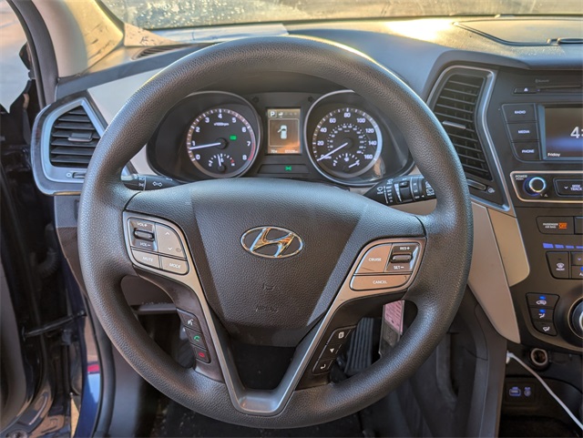 2018 Hyundai Santa Fe Sport 2.4 Base Blue at Shottenkirk Kia Fort Bend