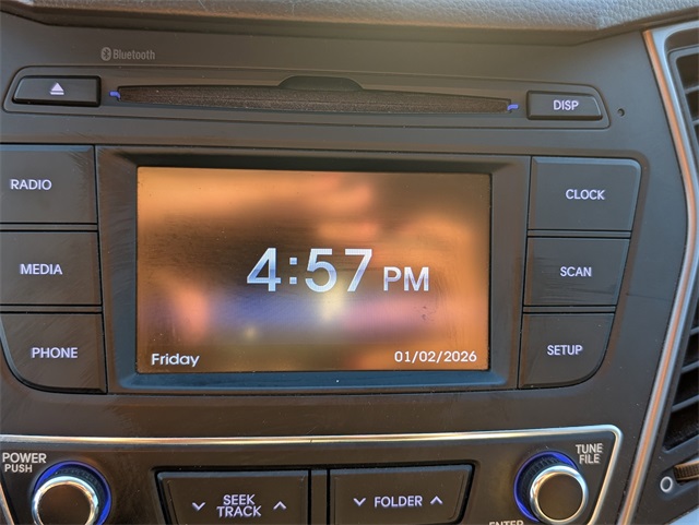 2018 Hyundai Santa Fe Sport 2.4 Base Blue at Shottenkirk Kia Fort Bend