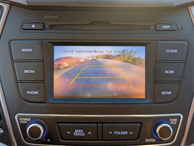 2018 Hyundai Santa Fe Sport 2.4 Base Blue at Shottenkirk Kia Fort Bend