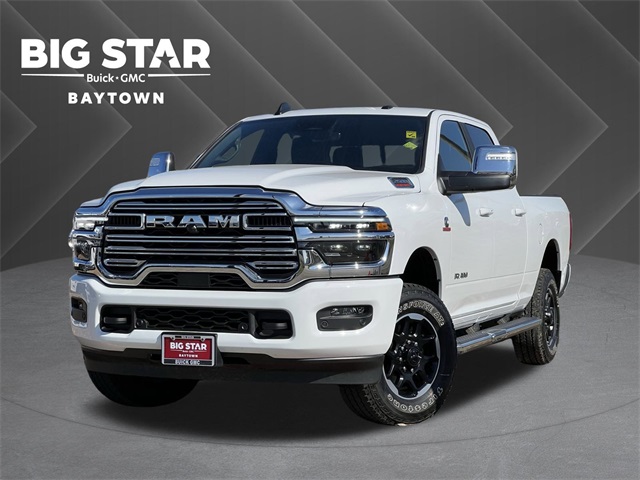 2025 Ram 2500 Laramie White at Shottenkirk Kia Fort Bend