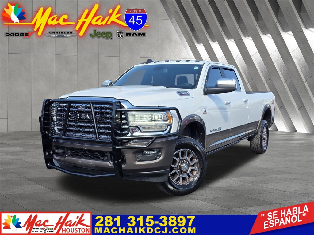 2019 Ram 2500 Laramie Longhorn White at Emmons Autoplex