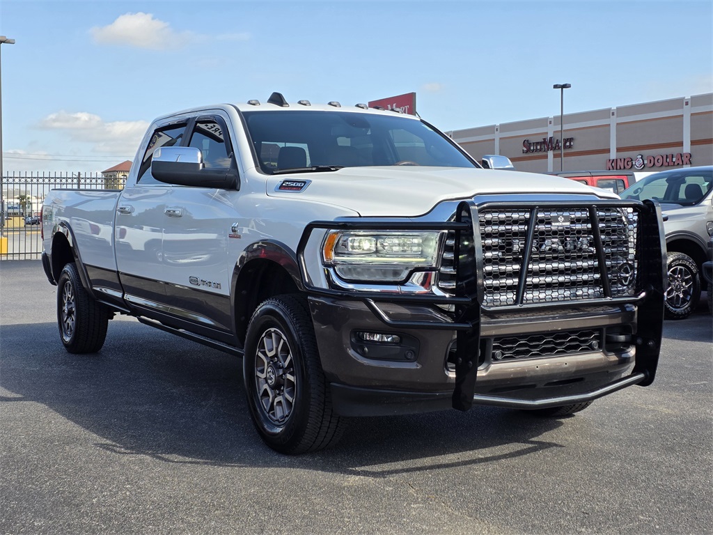 2019 Ram 2500 Laramie Longhorn White at Emmons Autoplex