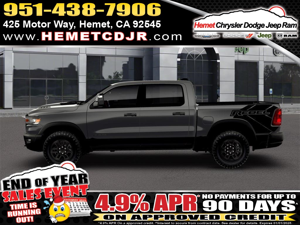 2026 RAM 1500 Rebel Crew Cab 4WD