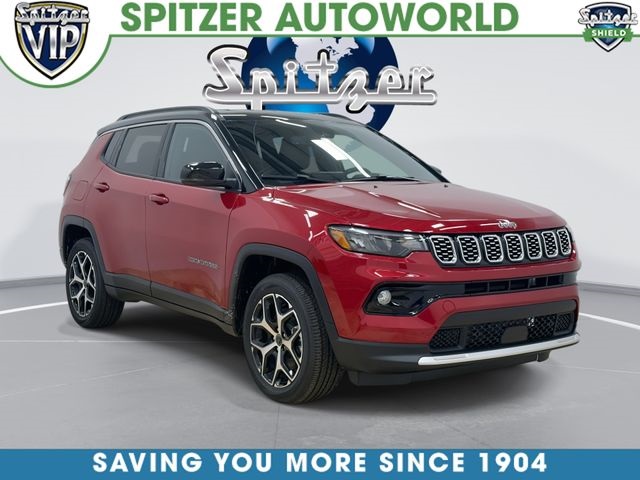 Red Hot Pearlcoat 2026 Jeep Compass SUV / Crossover Four-Wheel Drive 8-Speed Automatic