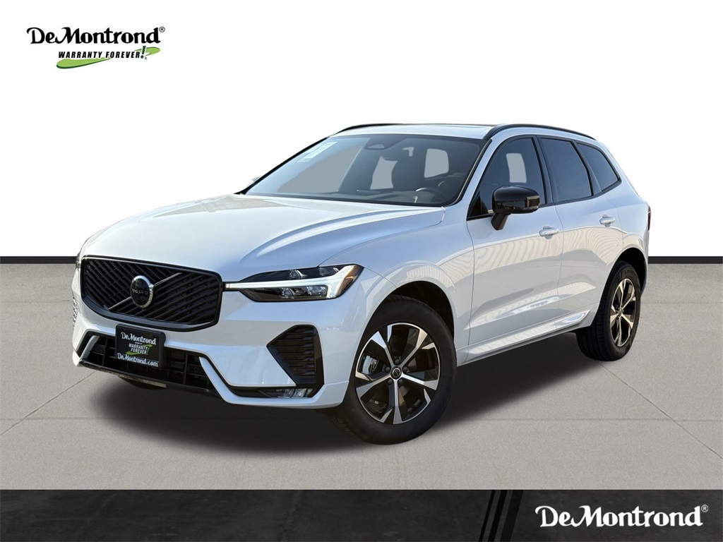 2026 Volvo XC60 B5 Core White at DeMontrond Automotive Group