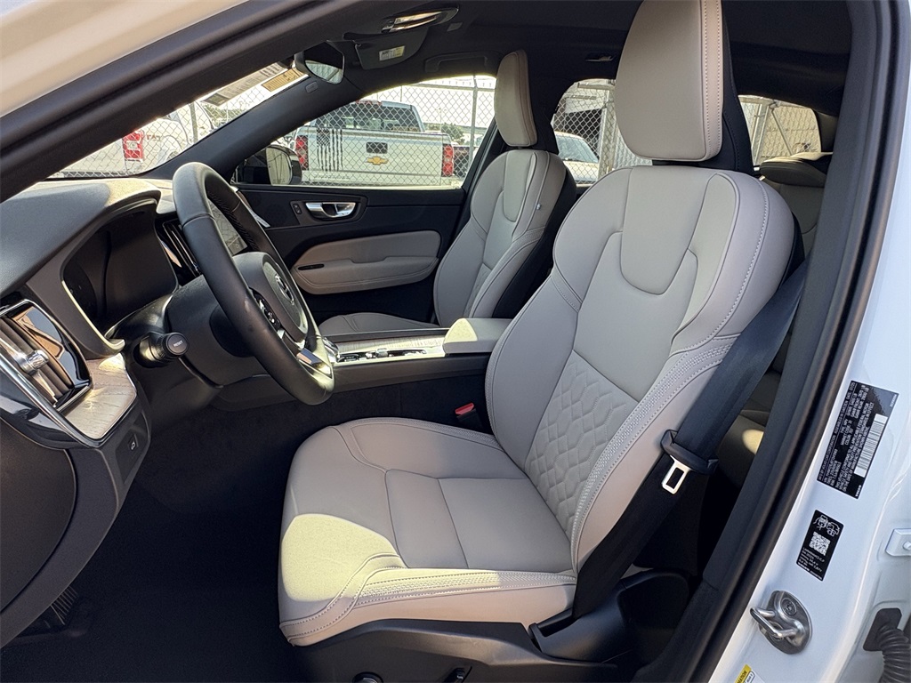 2026 Volvo XC60 B5 Core White at DeMontrond Automotive Group