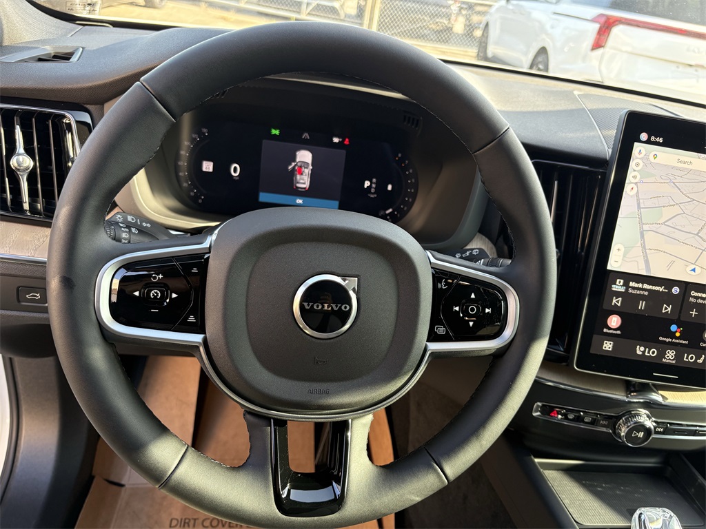 2026 Volvo XC60 B5 Core White at DeMontrond Automotive Group