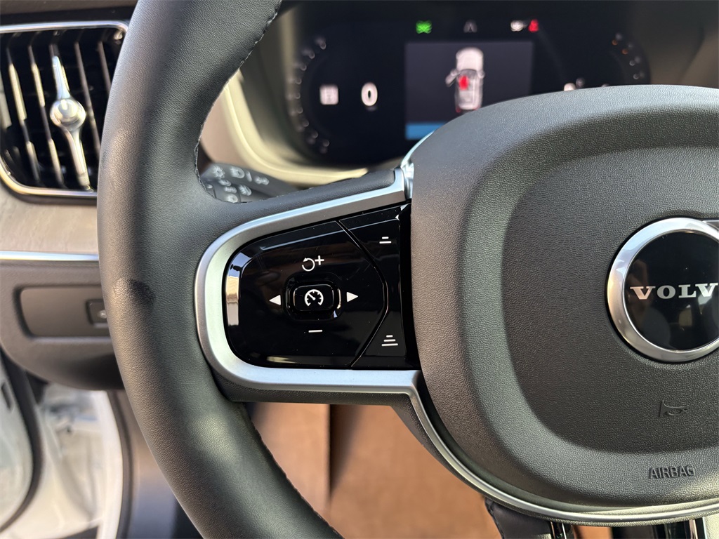 2026 Volvo XC60 B5 Core White at DeMontrond Automotive Group