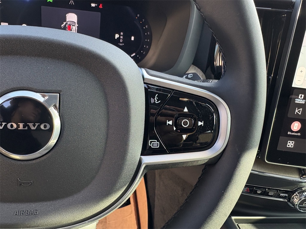 2026 Volvo XC60 B5 Core White at DeMontrond Automotive Group