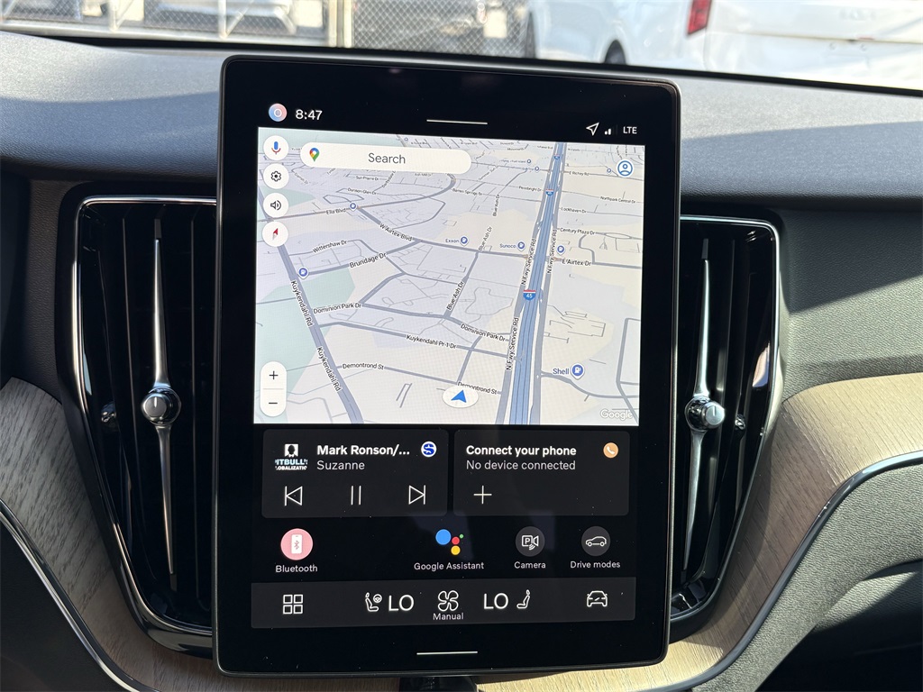 2026 Volvo XC60 B5 Core White at DeMontrond Automotive Group