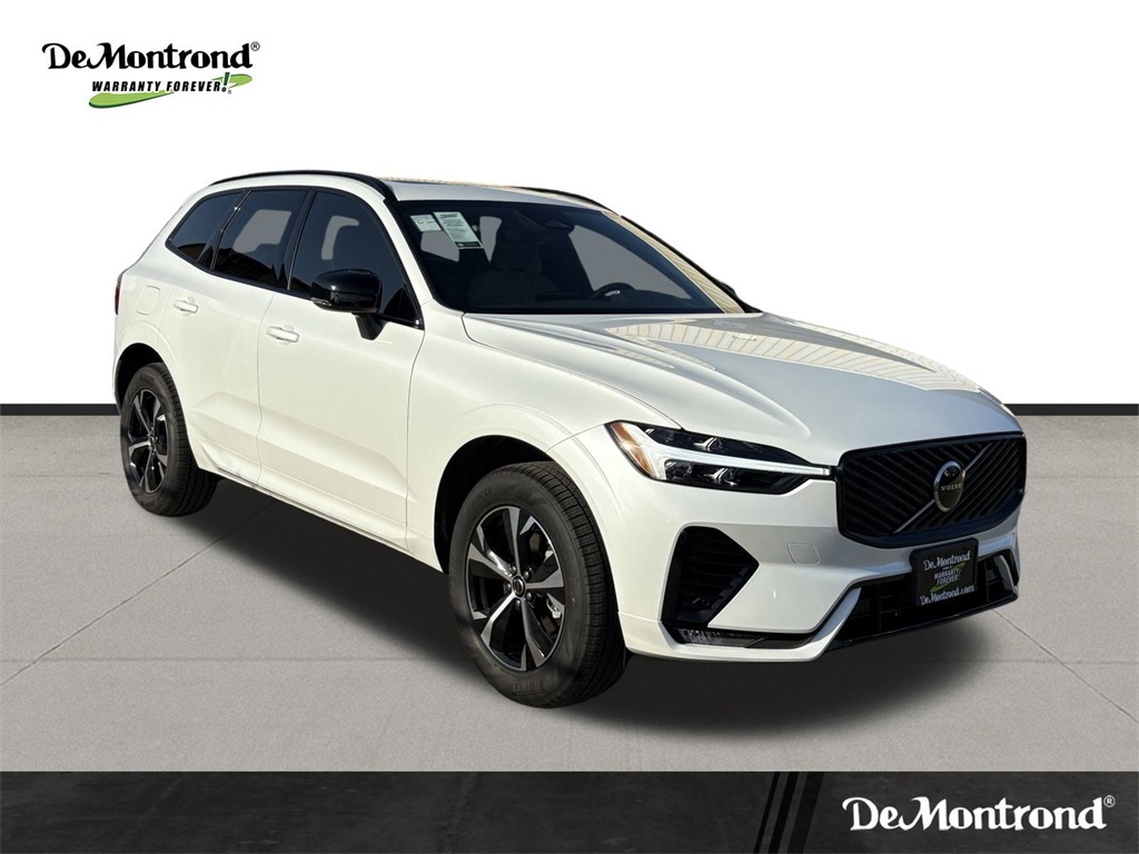 2026 Volvo XC60 B5 Core White at DeMontrond Automotive Group