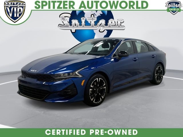 Sapphire Blue 2022 Kia K5 GT-Line FWD Sedan Front-Wheel Drive 8-Speed Automatic