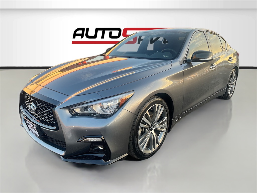 2024 INFINITI Q50 SENSORY Gray at AutoSavvy Houston Southwest