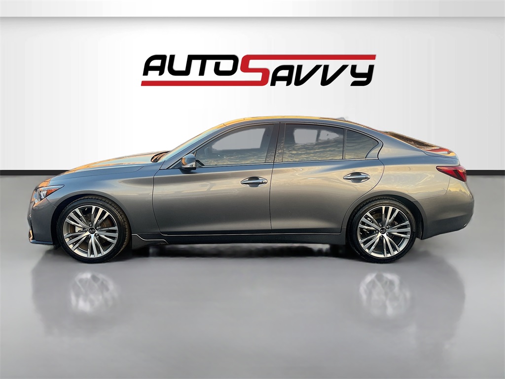 2024 INFINITI Q50 SENSORY Gray at AutoSavvy Houston Southwest