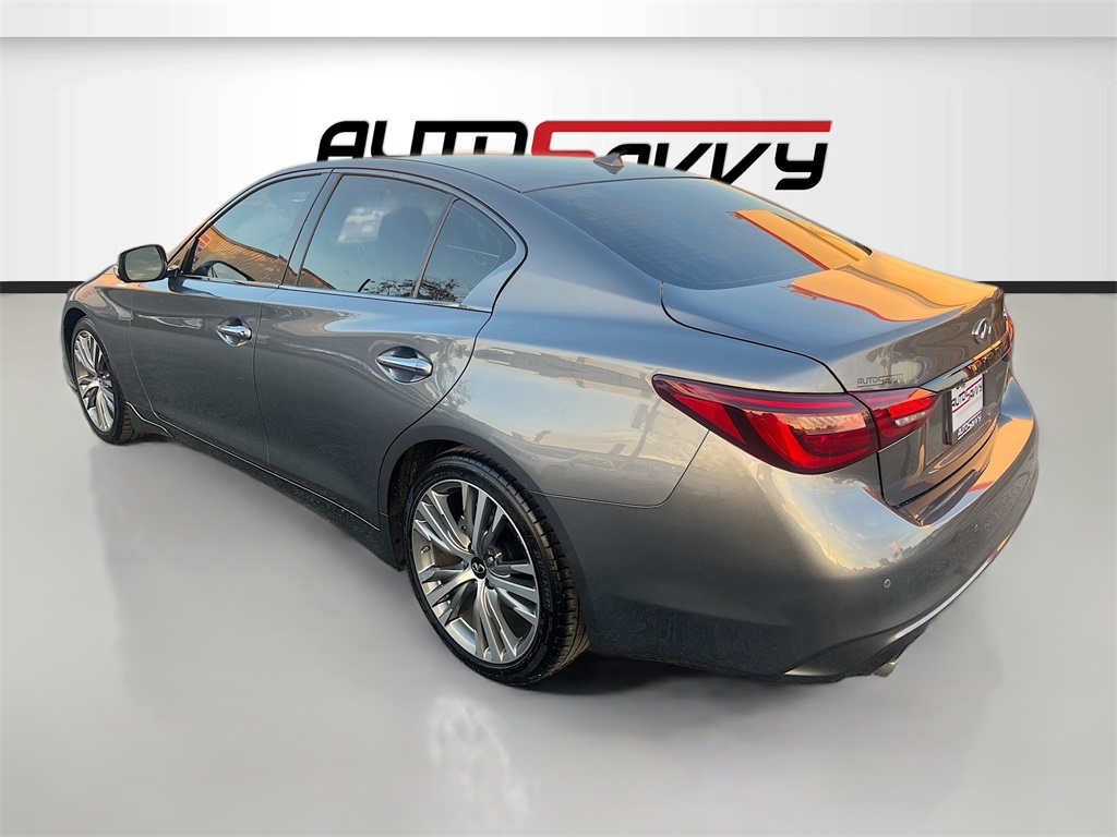 2024 INFINITI Q50 SENSORY Gray at AutoSavvy Houston Southwest