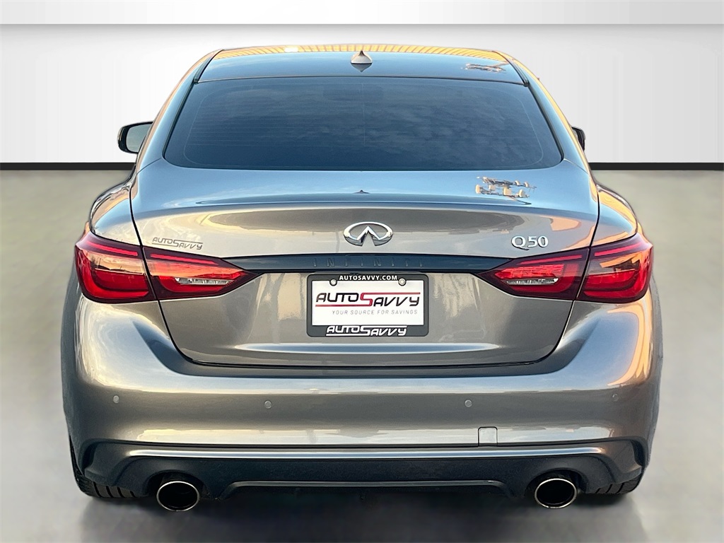 2024 INFINITI Q50 SENSORY Gray at AutoSavvy Houston Southwest
